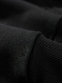 Customizable Men's Streetwear Hoodie - Black YOU DESIGN HERE Print