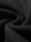 Customizable Men's Streetwear Hoodie - Black YOU DESIGN HERE Print