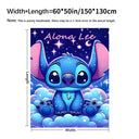 Blue Stitch Cozy Blanket Warm Quick Heat Retention