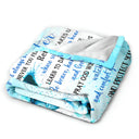 Soft Blue Butterfly Cushion Blanket Cozy & Practical