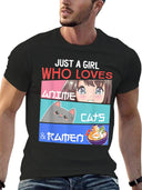 Mens Graphic T-Shirt 100 Cotton Heavyweight Cotton