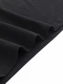 Black Graphic Cotton Custom T-Shirt