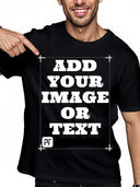 Customized Men'S and Women'S Spring/Summer Fashion Personal Custom Print T Shirt