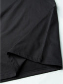 Customizable Black T-Shirt with "YOUR Design Here" Text
