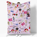 Soft & Cozy Lavender Blanket Perfect for Comfort, Travel