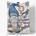 Cozy Blue Gnome Blanket Quick to Retain Heat