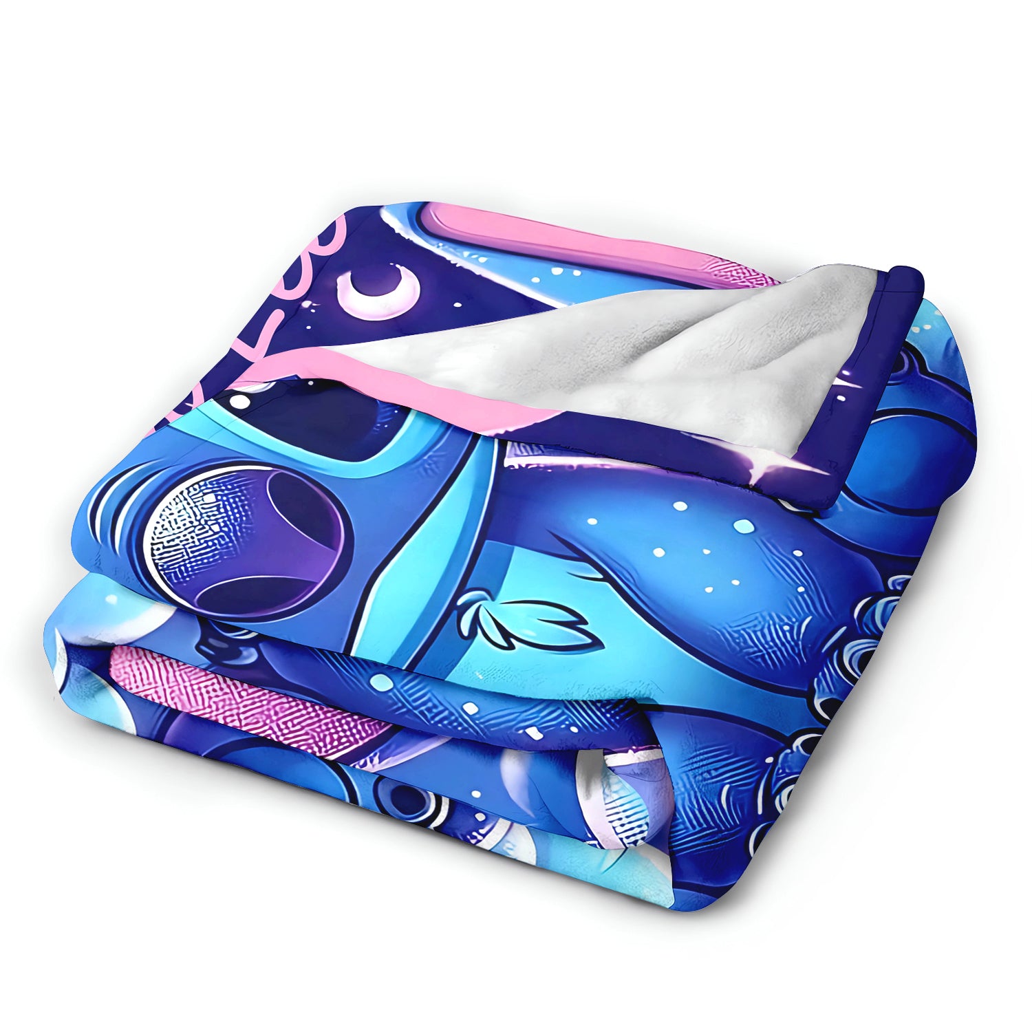 Blue Stitch Cozy Blanket Warm Quick Heat Retention