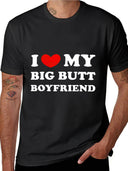 Mens Graphic T-Shirt 100 Cotton 180gsm Heavyweight Cotton Loose