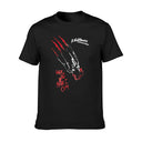 Men’s Cotton Graphic T-Shirt Red Print