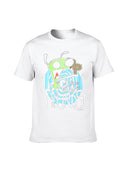 Mens Loose Fit 100% Cotton Graphic Tee