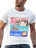 Mens Graphic T-Shirt 100 Cotton Heavyweight Cotton