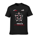 Men’s Graphic Cotton Loose Fit Custom Number Print T-Shirt
