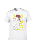 Mens Graphic T-Shirt 100 Cotton Loose Fit Crew Neck