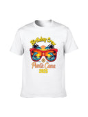Men’s Cotton Graphic T-Shirt Sunset Dolphin Print
