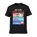 Mens Anime & Ramen Graphic T-Shirt Streetwear Style