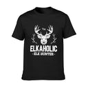 Men's Graphic T-Shirt Elk Hunter Design