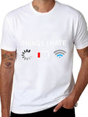 Mens Graphic T-Shirt 100 Cotton 180gsm Heavyweight