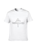 Men's Graphic T-Shirt Cross & Sword Design