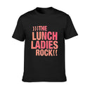 The Lunch Ladies Rock Graphic T-Shirt Casual & Playful Style