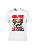 Mens Graphic T-Shirt Cruise Squad 2025