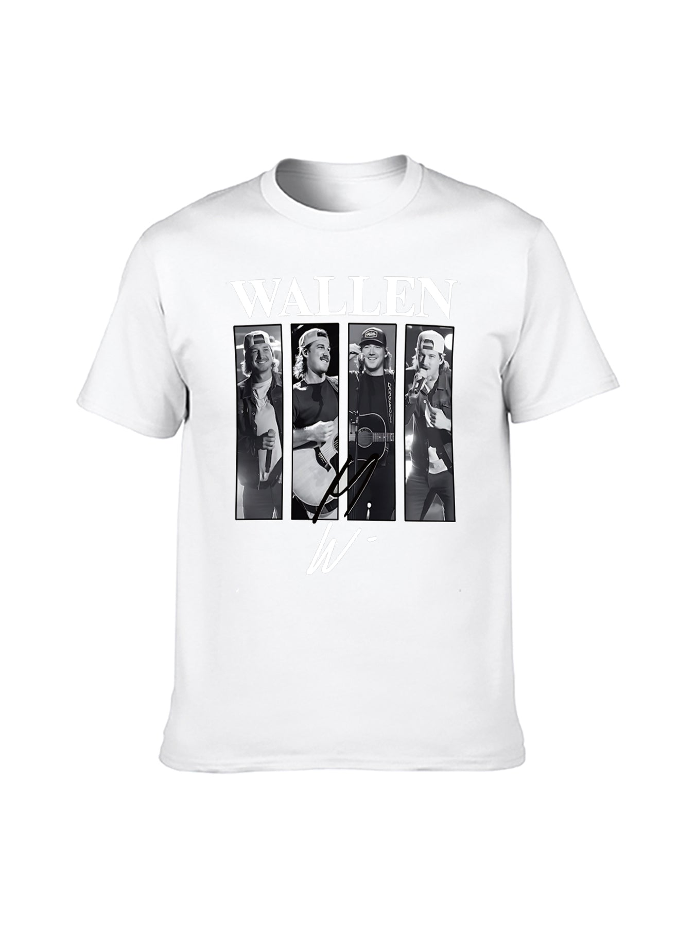 Black Custom T-Shirt Loose Fit Crew Neck