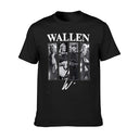 Black Custom T-Shirt Loose Fit Crew Neck