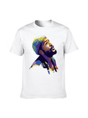 Vibrant Pop Art Graphic T-Shirt Casual Urban Style