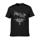 Men's 100% Cotton Graphic T-Shirt Loose Fit Black & White Design