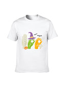 Men's Graphic T-Shirt Loose Fit Halloween Design Party Wear