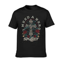 Men's 100% Cotton Graphic T-Shirt Loose Fit Casual & Versatile
