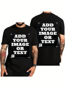 Customized Men'S and Women'S Spring/Summer Fashion Personal Custom Print T Shirt