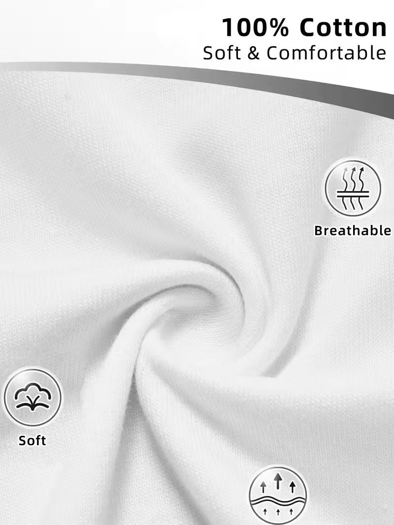 100% Cotton Graphic Custom T-Shirt Loose Fit